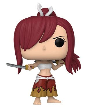 Funko Pop! Fairy Tail Set Of 5 - Erza Scarlet, Jellal Fernandes, Laxus Dreyar, Mavis Vermillion And Mirajane Strauss