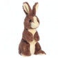 Aurora Vibrant Spring Sitting Pretty Bunny Stuffed Animal - Decorative Charm - Endless Fun - Brown 14 Inches