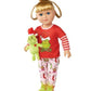 My Life As Grinch Sleepover 18 Inch Doll Christmas Holiday Collectible W/ Bonus (Blonde/Blue)