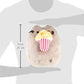 GUND Pusheen Snackables Popcorn Cat Plush - 9.5" Gray, High Quality Materials, Model 6050635