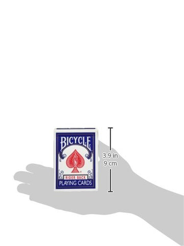 Mms Blue Bicycle Back Forcing Deck (Assorted Values, Magic Deck, Age 9+)