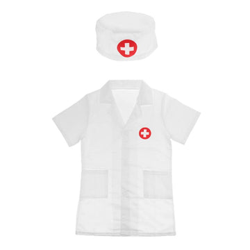 CALANDIS Kids Role Play Costumes Doctor Pretend Play Dress Up Doctor Costume | DressUp Costumes | Preschool Toys & Pretend Play