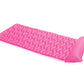 Intex Tote-N-Float Wave Inflatable Air Mat, 90-Inch X 34-Inch, 1-Piece (Color May Vary)