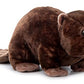 The Petting Zoo Beaver Plush Toy, 12 Inch Brown Stuffed Animal, Gifts for Kids, Model 420345