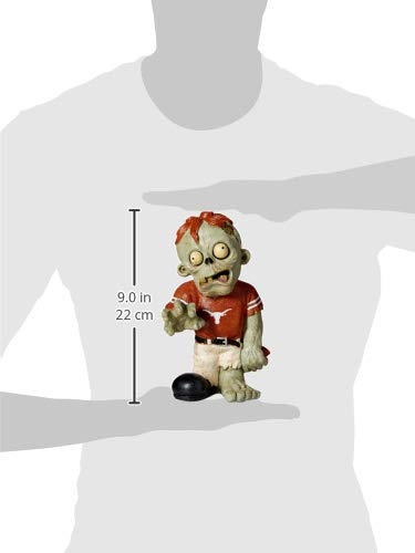 FOCO NCAA Texas Resin Zombie Figurine - One Size, Team Color, Model ZMBNC13TMTX