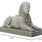 Ytc 4.25 Inch Egyptian Sphinx Statue Figurine With Engravings, Multicolor