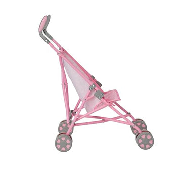 Madame Alexander Doll Accessories, Umbrella Stroller, Pink Hearts