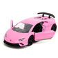 Jada Toys 1:32 Die-Cast Car - Pink Lamborghini Huracán Performante, Glossy Pink, Model 34661