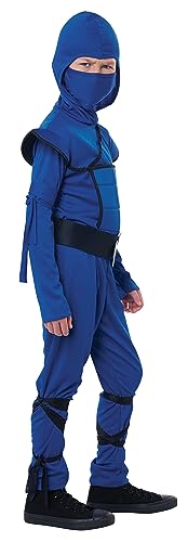 California Costumes Child Blue Stealth Ninja Costume, Small