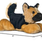 Aurora® Adorable Mini Flopsie™ Shep™ Stuffed Animal - Playful Ease - Timeless Companions - Black 8 Inches
