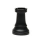 WE Games Dark Rook Replacement Chess Piece - Plastic, Felt Bottom, Classic Design, Model 04-1237