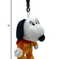 Snoopy In Space 4 Inch Plush Clip | Snoopy In Orange Astronaut Suit