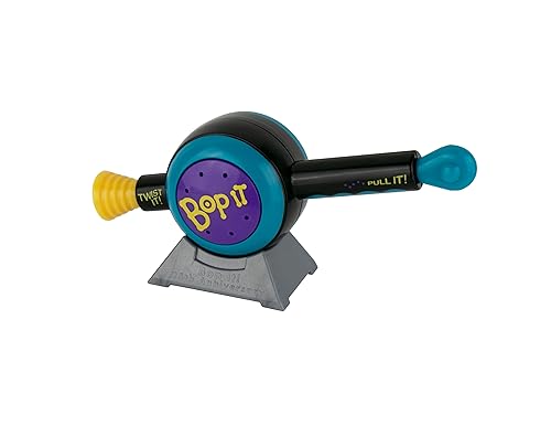 World's Smallest Bop It! Miniature Travel Game - Multi-Color, Electronic, Model 5052, Play Solo or with Friends