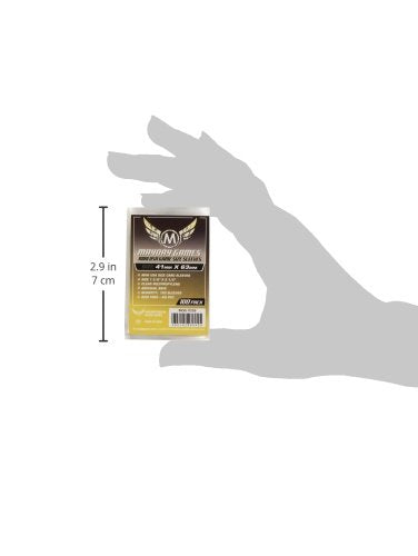 Mayday Games Mini Euro Card Sleeve, 1.62 X 2.48 Inches, 100 Count