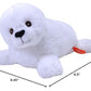 Wild Republic Ecokins Mini Harp Seal Pup Stuffed Animal 8 Inch, Eco Friendly Gifts For Kids, Plush Toy, Handcrafted Using 7 Recy