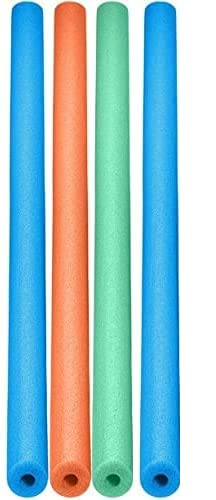 Lot Of 4 Pool Noodles Floating Swimming Fun 48'' Multipurpose Foam Craft Cylinder