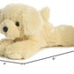 Aurora® Adorable Mini Flopsie™ Bailie™ Stuffed Animal - Playful Ease - Timeless Companions - White 8 Inches