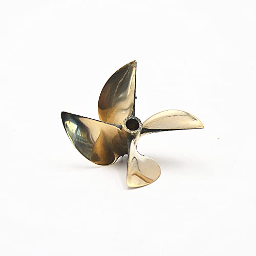 NC 4 Leaves Dia 67mm P1.7 RC Boat Aluminum Alloy Propeller with 1/4'' Shaft