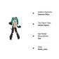 Sega Project Diva Arcade Future Tone Hatsune Miku Super Premium Action Figure Nyanko, 9'