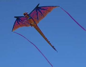 WindNSun SkyGiant Dragon Ripstop Nylon Dragon Kite, 121 Inches Wide