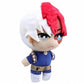 Groydbna MHA Anime Plushie Cute Plushie Hero Cosplay Plushies Plush Toy Stuffed Keychain Doll, 5.9'' Red, One Size