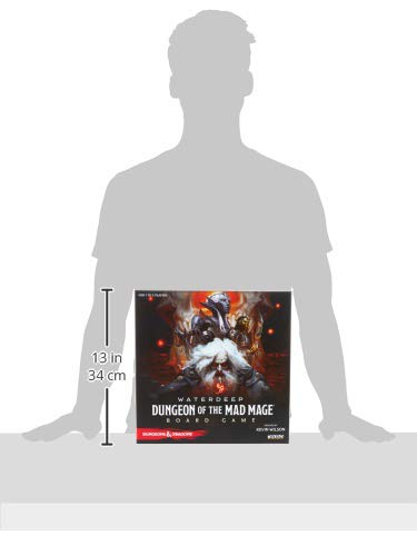 D&D Waterdeep: Dungeon of The Mad Mage Adventure System Board Game - Standard Ed
