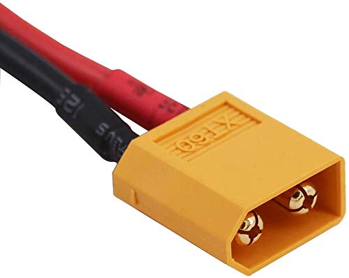YLP 2pcs XT60 to XT60 Male & Female Adapter Extension Female Male for RC Battery DIY Spare Part Remote Control Toy Parts
