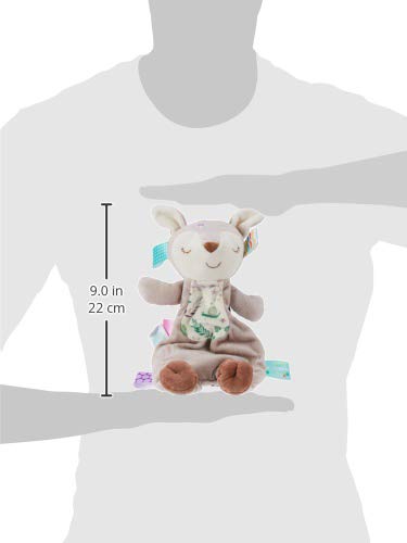 Mary Meyer Taggies Lovey Soft Toy, 11-Inch Flora Fawn, Soft Satin Material, Model 40253
