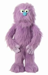 Purple Monster Marionette String Puppet