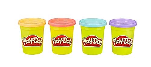 Play Doh Compound Bundle – Classic Colors 4 Pack + Wild Colors 4 Pack + Sweet Colors 4 Pack