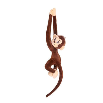 Hgplvxj Long Arm Hanging Monkey Stuffed Animals,Curtain Monkey Plush Toy Birthday Xmas Gift For Kids (24Inch)