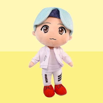 Tinytan Bts Mic Drop 11.8' Plush Doll Suga - Official Licensed Bts Merchandise - Bts Plushies, Bts Merch, Kpop Merch, Bts Kpop (Suga)