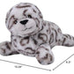 Wild Republic Ecokins Mini Harbor Seal Stuffed Animal 8 Inch, Eco Friendly Gifts For Kids, Plush Toy, Handcrafted Using 7 Recycled Plastic Water Bottles, Phoque Commun