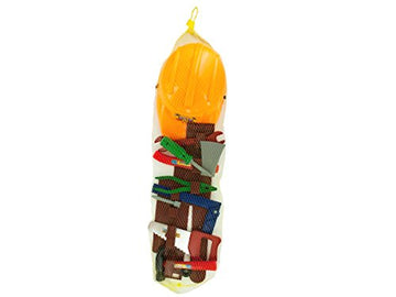 Play Tool Set with Belt &amp; Hard Hat