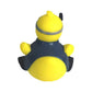 Ducky City 3' Snorkel Rubber Duck [Floats Upright] - Baby Safe Bathtub Bathing Toy