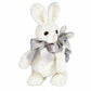 Bearington Skip And Hop White Gray Plush Stuffed Animal Bunny Rabbit, Adorable, Cuddly, Great Gift For Bunny Lovers Of All Ages,