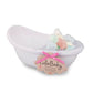 LullaBaby - Bath Set - Tub Toys - Baby Doll Accessories - Real Water Play - Kids Ages 2 Years Old & Up - Baby Doll Bathtub