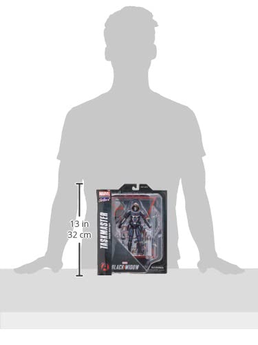 Diamond Select Toys Marvel Select Black Widow Movie Taskmaster Action Figure, Multicolor