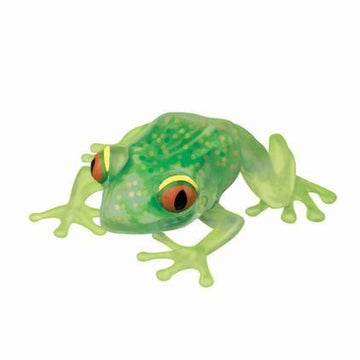 Squishy Stress Forest Frog (ea) - Giant 6 Animal Ooey Gooey Squeezable Toy (Colors Vary)