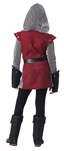 California Costumes, Fearless Knight, Child Extra Large, Red/Silver
