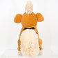 Sanei Pp97 Pokemonall Star Collection Growlithe Plush, 7'', Orange, Black