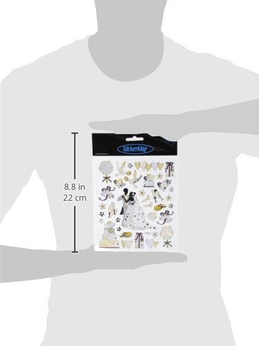 Tattoo King Multi-Colored Stickers-Wedding Dance