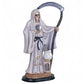 StealStreet Santa Muerte Grim Reaper Statue, 16" White Polyresin Figurine, Model SS-G-316.72W