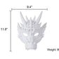 Himine Cosplay Mask Dragon'S Head Mask For Festival Party Halloween (White)