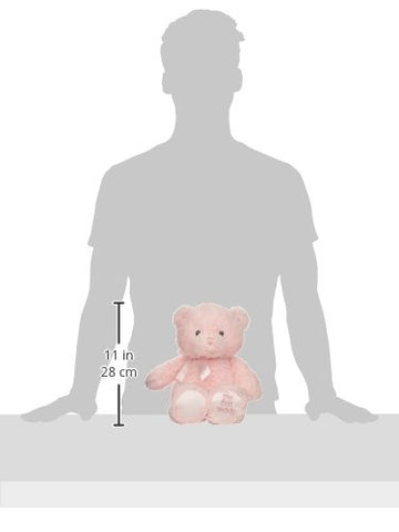 Baby Gund My First Teddy Bear, Ultra Soft Animal Plush Toy For Babies And Newborns, Pink, 15