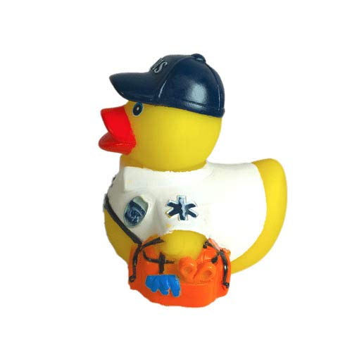 3' Ems / Emt Rubber Duck [Sealed Hole, No Mildew] - Baby Safe Bathtub Bathing Toy