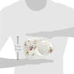 Gracie China Floral Porcelain Snack Set, 2-Piece, Purple, Model FD536-7