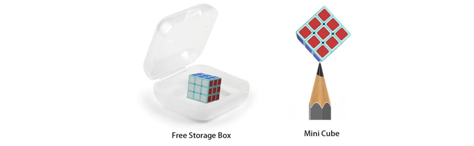 Y.L. Doymx Mini Cube 3X3 - Cube Lab 1X1X1Cm Tiny Cube, Smooth Magic Smallest Cube Gift For Kids And Adults (Pink)