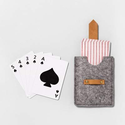 Hearth & Hand With Magnolia Playing Cards In Felt Case