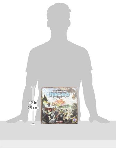 Grey Fox Games Champions of Midgard Board Game, 2-4 Players, Ages 10+, 60-90 Min Playtime, Dice-Driven Combat, Model GFG96736